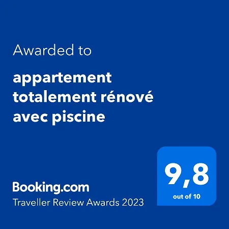 Apartamento Totalement Rénové Avec Piscine *